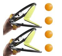 Catch Ball Game Set - 2 Racket Pockets | Toss And Catch Toy | PVC Material - 2 Racket Pocket Catch Games | Supports Active Play At The Beach Park Backyard Lawn Or Garden