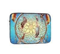 Catch Dream Net Laptop Sleeve Bag 13 Inch, Waterproof Shockproof Laptop Case Bag Computer Skin Bags Lightweight Tablet Carrying Case