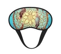 Catch Dream Net Sleep Mask for Women Girls Men Soft Comfortable Eye Mask with Adjustable Strap Blackout Eye Sleep Shade Cover for Travel Yoga Nap Shift Work