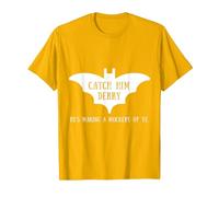 Catch Him Derry Irish Kitchen Bat Funny Video Tshirt T-Shirt, Men, Golden Yellow, X-Large