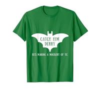 Catch Him Derry Irish Kitchen Bat Funny Video Tshirt T-Shirt, Men, Kelly Green, Large