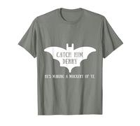 Catch Him Derry Irish Kitchen Bat Funny Video Tshirt T-Shirt, Men, Olive Heather, X-Large