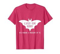 Catch Him Derry Irish Kitchen Bat Funny Video Tshirt T-Shirt, Men, Red Heather, X-Large