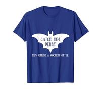 Catch Him Derry Irish Kitchen Bat Funny Video Tshirt T-Shirt, Men, Royal Blue, Medium