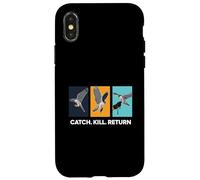 Catch Kill Return Falconer Falcon Lover Falconry Enthusiast Case for iPhone X/XS