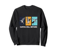 Catch Kill Return Falconer Falcon Lover Falconry Enthusiast Sweatshirt