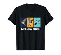 Catch Kill Return Falconer Falcon Lover Falconry Enthusiast T-Shirt