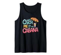 Catch Me By The Cabana Fun Sun Time Tank Top