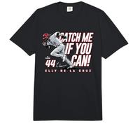 Catch Me If You Can! Elly De La Cruz Cincinnati MLBPA Comfort Colors Adult Heavyweight T-Shirt