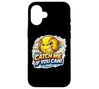 Catch Me If You Can Funny Softball Player Lover Quote Joke Case for iPhone 16