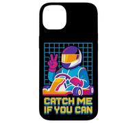 Catch Me If You Can Retro Racer Go Kart Race Case for iPhone 14 Plus