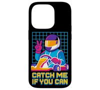 Catch Me If You Can Retro Racer Go Kart Race Case for iPhone 14 Pro