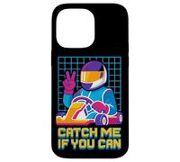 Catch Me If You Can Retro Racer Go Kart Race Case for iPhone 14 Pro Max