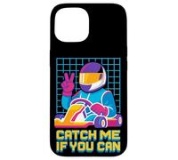 Catch Me If You Can Retro Racer Go Kart Race Case for iPhone 15