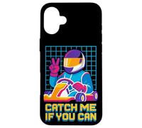 Catch Me If You Can Retro Racer Go Kart Race Case for iPhone 16 Plus