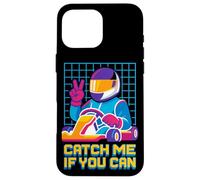 Catch Me If You Can Retro Racer Go Kart Race Case for iPhone 16 Pro Max