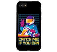Catch Me If You Can Retro Racer Go Kart Race Case for iPhone SE (2020) / 7 / 8