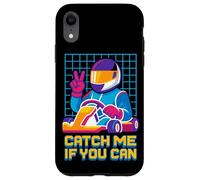 Catch Me If You Can Retro Racer Go Kart Race Case for iPhone XR