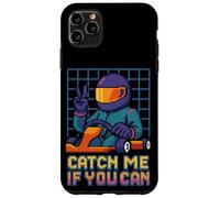 Catch Me If You Can Retro Racer Pixel Art Go Kart Race Case for iPhone 11 Pro Max