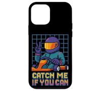 Catch Me If You Can Retro Racer Pixel Art Go Kart Race Case for iPhone 12 mini