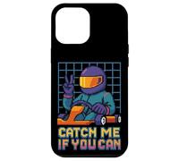 Catch Me If You Can Retro Racer Pixel Art Go Kart Race Case for iPhone 12 Pro Max