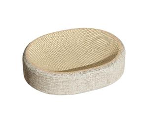 Catch Pad, Cat Scratcher Carton, Sisal Scratch Cardboard, Braided Kitten Readings for Corner Furniture Gym Living Room Bedroom for Outdoor Camping