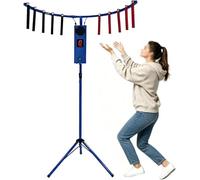 Catch Stick Arcade Game Machine, Led Reaction Tester With Adjustable Height Tripod, Interactive Speed Game For Party Rentals, Bars & Events Blue