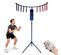 Catch Stick Game, Interactive Reaction Challenge with Adjustable Speed | LED Lights, Music and Remote Control, Arcade Game Machine for Home Entertainment, School Events, Party Competitions(Blue)