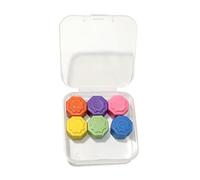 Catch Stone - Gonggii Korean Game, Eye Coordination Toy | Stonee Funny Hand Colorful Sone Grabbing Puzzle Toy Authentic Weighted Pebble, Traditional Jacks Game Classic for Family Travel