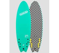 Catch Surf Odysea Skipper Quad Surfboard sky blue 25 6'0