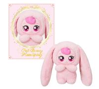 Catch Teenieping Pink Bunny Heartsping 하츄핑 2025 New (Pink), Collectible Character Plush for Display, Home Decoration, and Collector’s Edition