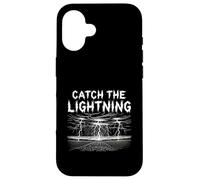 Catch The Lightning Storm Chaser Thunder Field Scene Case for iPhone 16