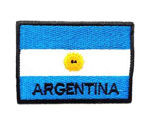 Catch the Patch Argentina Iron-on Patch 7,5 x 5,3 cm for Adults Kids with Original National Country Badge, Military Tactical Army Airsoft Outdoor