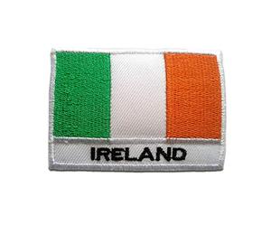Catch the Patch Ireland Iron-on Patch 5,3 x 7,6 cm for Adults Kids with Original National Country Badge, Military Tactical Army Airsoft Outdoor