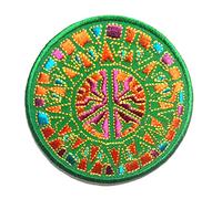 Catch the Patch Peace Iron-on Patches Peace 7,7 x 7,7 cm for Adults with Fabric Cotton Textile Original Quality