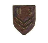 Catch the Patch US Army Military Iron-on Patches Military 4,8 x 6,5 cm for Adults with Veteran Souvenir Authentic Original