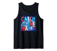 Catch The Waves Fun Surfer Tank Top