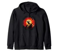Catch The Wind Chase The Moment Zip Hoodie
