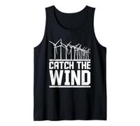 CATCH THE WIND Lustig tree WindpowerElectricity Greenenergy Tank Top