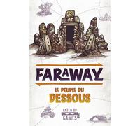 Catch Up Games Faraway The Below People - Expansion for Faraway Game - Requires Base Game - Strategy Game - Tactical & Thinking Blackrock Gamess