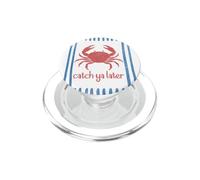 Catch Ya Later Crab Sailorcore Fishermencore PopSockets PopGrip for MagSafe