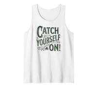 Catch Yourself On! Vintage Ireland Slang Funny Tank Top