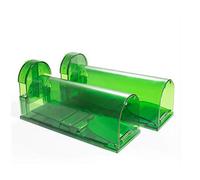 Catcha 2 Piece Humane Smart Mouse Trap Live Catch and Release Rodents, Safe Around Children and Pets