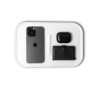 Catchall Tray White Wood Valet Tray for Desk Edc Organiser Valet Minimal Dump