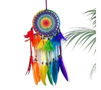 Catchers Dreams - MacRame Wall Hanging | Colorful Dream Catchers | Handmade Wind Fields | Multi Mounted Decorative Tapestry for Living Room, Bedroom