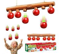 Catching A-pples Game, Fast-Paced Reaction Training Toy with 6 ABS Ap-ples, Hand-Eye Coordination Challenge for Kids & Adults, Fun Party and Family Game, Perfect Birthday Christmas (without remote)