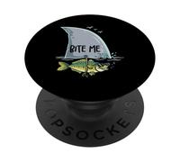 Catching Fish Funny Bite Me PopSockets Adhesive PopGrip