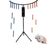 Catching Game Machine - 10-Stick Reaction Time Arcade Challenge, Durable Metal Frame, Flexible Break-Resistant Sticks for Family Game Rooms & Rentals