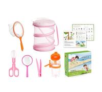 Catching Kit - Nature Exploration Set, Portable Fly Net with Early Learning Features for Boys & Girls, Outdoor Observation Tool for Playgrounds, Parks, Backyards, Educational Fun