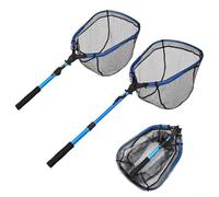 Catching Made Simple Aluminum Alloy Landing Fishnet with Functional Length of 107cm